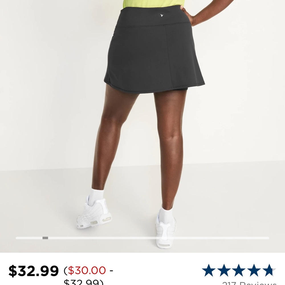 Athletic skirt